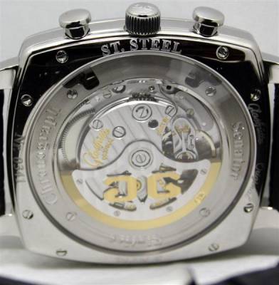 Senator Sixties Square Chronograph 39-34-02-32-04 New invoice in