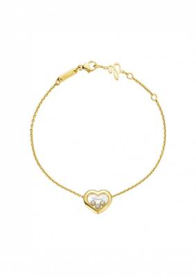 85A611-0001 - Chopard Happy Diamonds Icons Heart Armband Gelbgold