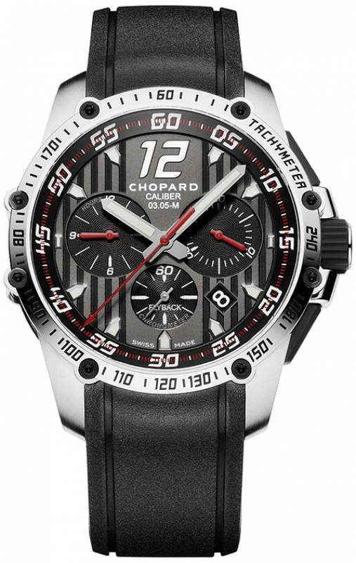 Chopard Classic Racing Superfast Chrono Steel 45mm 168535-3001  ✓ Luxury watches from Chopard at fair prices ✓ Telephone advice ✓ Watchdeal has luxury watches at low prices for over 30 years ✓