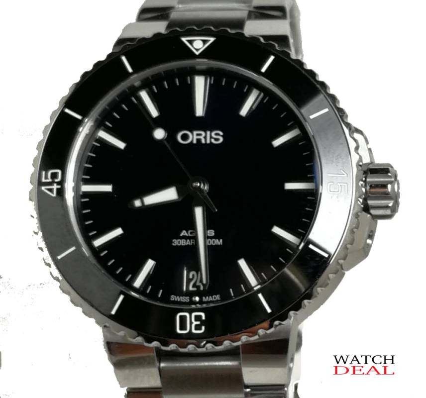 Oris Aquis Date Automatik 01 733 7731 4135-07 8 18 05P 36,5mm sehr guenstig bei watchdeal in Stuttgart online kaufen
