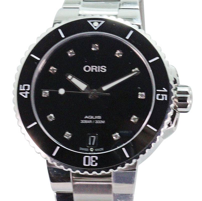 Oris Aquis Date Diamonds Stahl 36,5mm 01 733 7731 4194-07 8 18 05P ⭐ Luxusuhren von Oris zu fairen Preisen ⭐  Telefonberatung ⭐  Watchdeal bietet Luxusuhren zu günstigen Preisen seit über 30 Jahren an ⭐