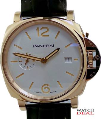 from Watchdeal PAM 01336 Panerai Luminor Due 42mm in Rosegold NEU - Full Set