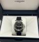 Preview: Longines Conquest L3.720.4.52.9 38mm schwarz Kautschukband