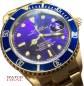 Preview: Rolex Submariner 16618 Vollgold 18 Kt. Full Set