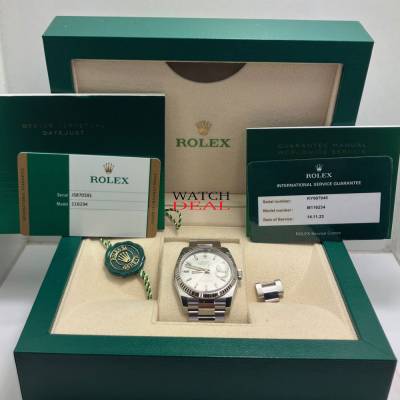 Preview: Rolex Datejust 116234 Full Set LC100