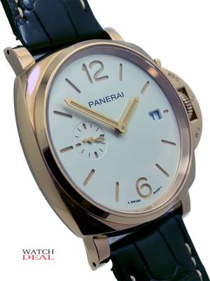 Preview: from Watchdeal PAM 01336 Panerai Luminor Due 42mm in Rosegold NEU - Full Set