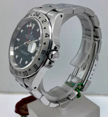 Preview: Rolex Explorer II Ref 16570/Y706379 FULL SET, neuwertig Z.schwarz