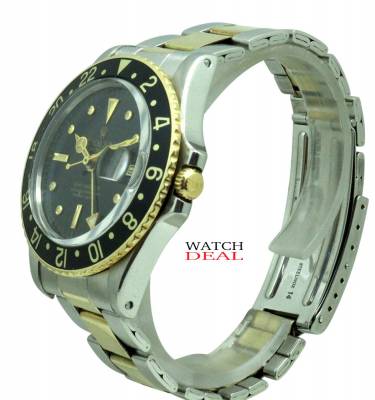 Rolex GMT-Master Stahl/Gold Vintage mit Box und Papieren
