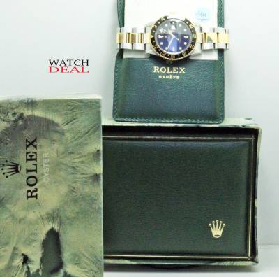 Rolex GMT-Master Stahl/Gold Vintage mit Box und Papieren