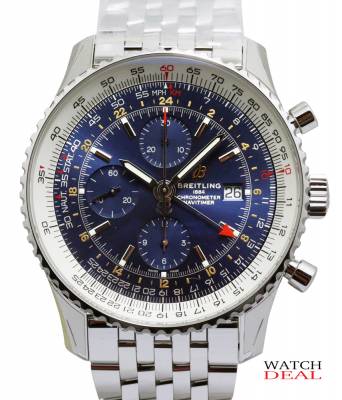 A24322121C2A1 - Breitling Navitimer Chronograph GMT 46