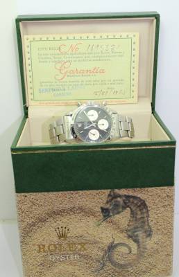 Rolex Cosmograph Daytona 6239 komplett mit Box und Papieren