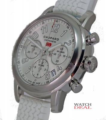 Preview: Chopard Mille Miglia Classic Chronograph Steel 39mm 168588-3001  ✓ Luxury watches from Chopard at fair prices ✓ Telephone advice ✓ Watchdeal has luxury watches at low prices for over 30 years ✓
