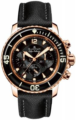 5085F 3630 52B Blancpain Fifty Fathoms Chronographe Flyback