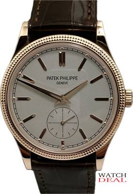 Patek Philippe Calatrava RG 6119R, Tresoruhr Full Set, Wempe