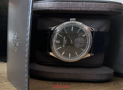 Preview: Patek Philippe Calatrava WG 6119G, Tresoruhr Full Set, Wempe