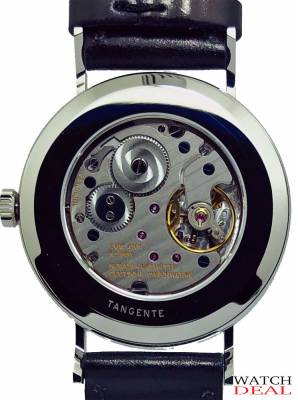 Nomos Glashütte Tangente 38 Edelstahl Datum 130