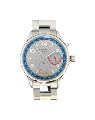 Watchdeal New NOMOS Club Sport Neomatik Worldtimer at Watchdeal: One of the slimmest worldtimers with DUW 3202. Under 10mm, rhodium-plated dial, full set.