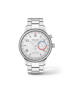 Watchdeal Neue NOMOS Club Sport Neomatik Worldtimer bei Watchdeal: Eine der flachsten Weltzeituhren mit dem Uhrwerk DUW 3202. Weniger als 10 mm dick, rhodiniertes Zifferblatt, Komplettset.
