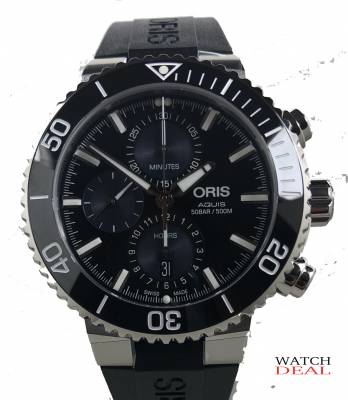 01 774 7743 4155-07 4 24 64EB - Oris Aquis Chronograph 45,5mm