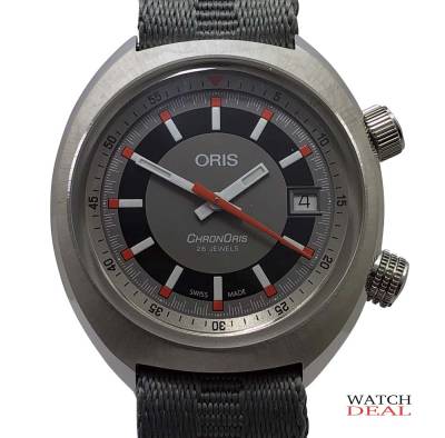 01 733 7737 4053-07 5 19 23 - Oris Chronoris Date 39mm