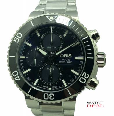 01 774 7743 4155-07 8 24 05PEB - Oris Aquis Chronograph