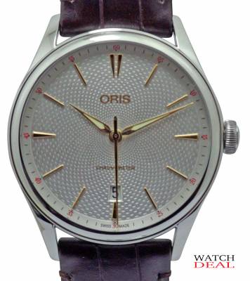 Oris Artelier Chronometer, Date Stahl 40mm 01 737 7721 4031-07 5 21 65FC ⭐ Luxusuhren von Oris zu fairen Preisen ⭐ Telefonberatung ⭐  Watchdeal bietet Luxusuhren zu günstigen Preisen seit über 30 Jahren an ⭐