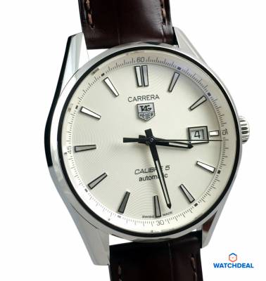 TAG Heuer Carrera Calibre 5 Automatik Stahl 39mm WAR211B.FC6181