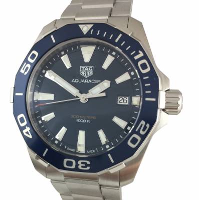 TAG Heuer Aqua­ra­cer Quarz Stahl 41mm WAY111C.BA0928