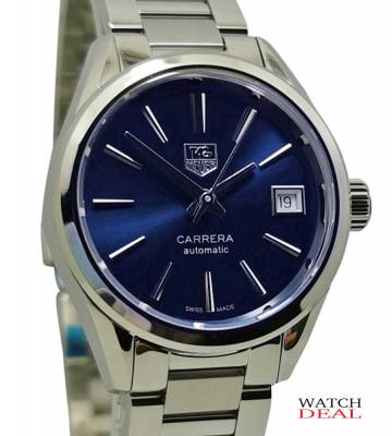TAG Heuer Carrera Calibre 9 Ladies Steel 28mm WAR2419.BA0776