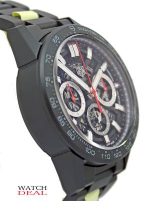 Preview: Tag Heuer Carrera Heuer 02 Chronograph 45mm CBG2A90.BH0653 watch, shop online for a bargain at Watchdeal in Stuttgart check it out now