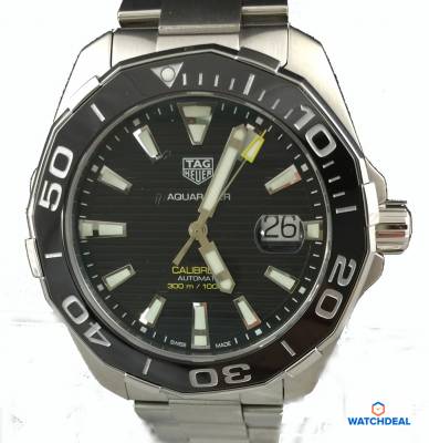 TAG Heuer Aquaracer Calibre 5 Automatik Stahl 43mm WAY201A.BA0927