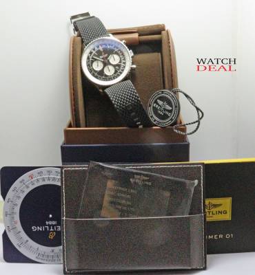 Breitling Navitimer Chrono B01 46mm mit Box + Pap.