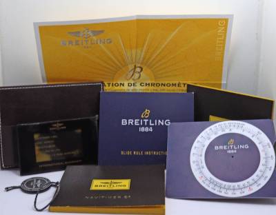 Preview: Breitling Navitimer Chrono B01 46mm mit Box + Pap.
