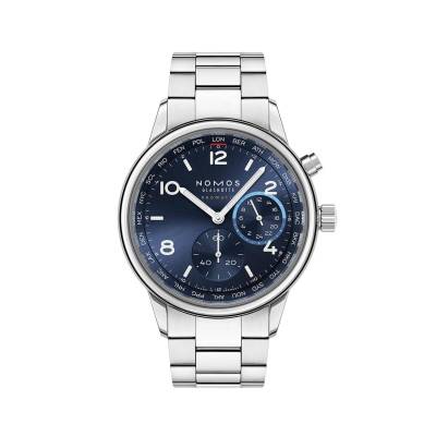 Watchdeal Neue NOMOS Club Sport Neomatik Worldtimer bei Watchdeal: Eine der flachsten Weltzeituhren mit dem Uhrwerk DUW 3202. Weniger als 10 mm dick, rhodiniertes Zifferblatt, Komplettset.