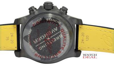 Preview: New Breitling SUPER AVENGER CHRONOGRAPH 48 NIGHT MISSION German papers including VAT at Watchdeal