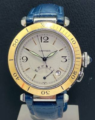 Preview: CARTIER PASHA 38 POWER RESERVE W31012H3