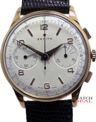 Zenith Chrono in Rosegold Cal.156