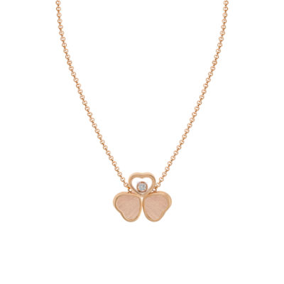 Chopard Happy Hearts Halskette mit Anhänger 81A083-5711