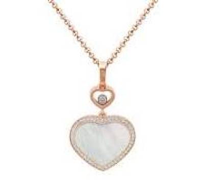 Chopard Happy Hearts Halskette mit Anhänger 797482-5101