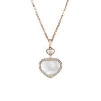 Chopard Happy Hearts Halskette mit Anhänger 797482-5101