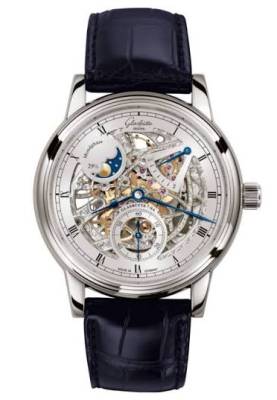 Glashütte Original Senator Moonphase Skeletonized Edition 1-49-13-15-04-30 Watchdeal