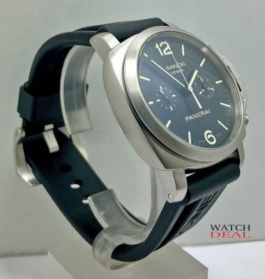 Preview: Panerai Luminor 1950 PAM00361 Chrono mit Box und Garantiekarte