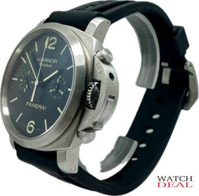 Preview: Panerai Luminor 1950 PAM00361 Chrono mit Box und Garantiekarte