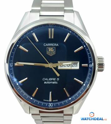 TAG Heuer Carrera Calibre 5 Day-Date - all prices for the luxury collection at Watchdeal®
