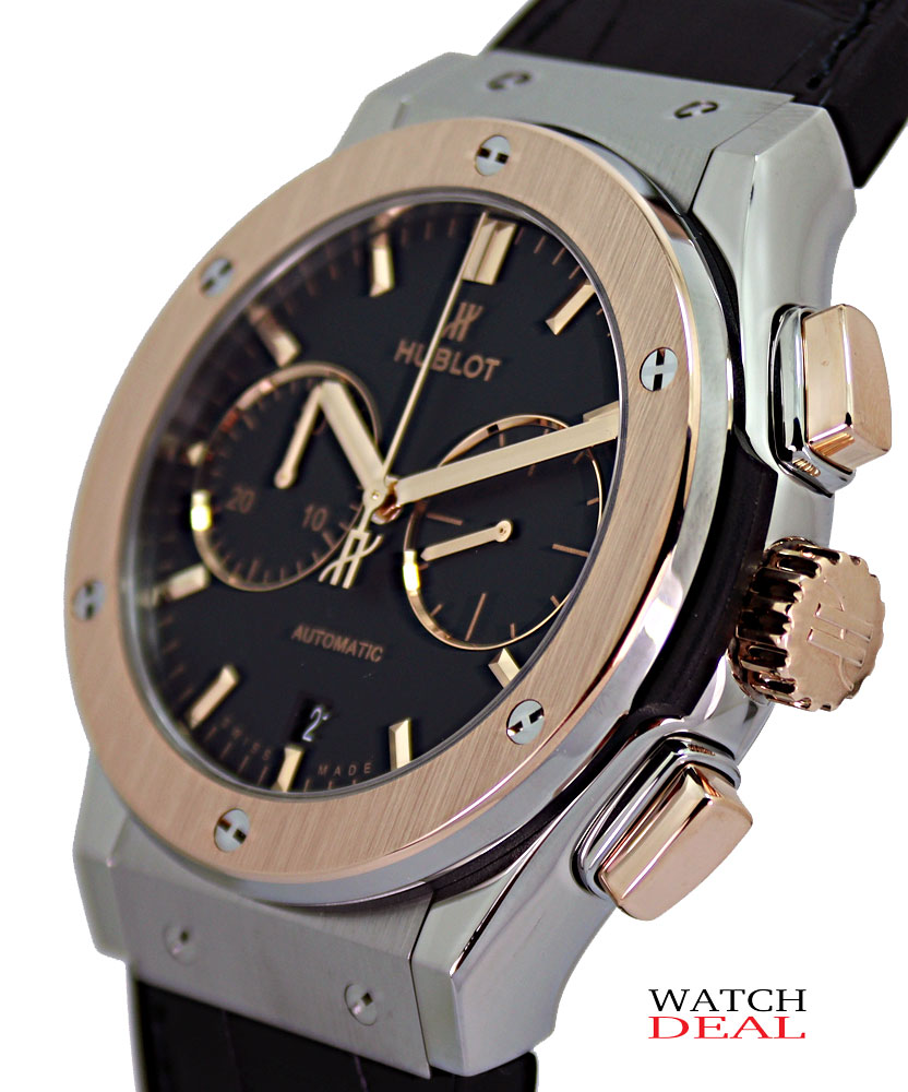 hublot titanium king gold