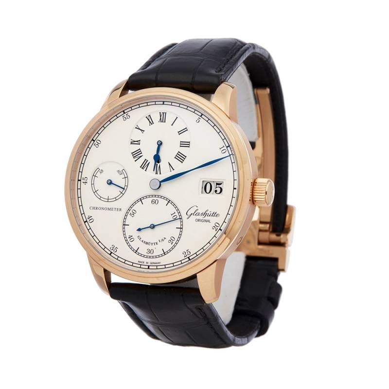 € 20.820.- 1-58-04-04-05-04 Glashütte Original Senator Regulator