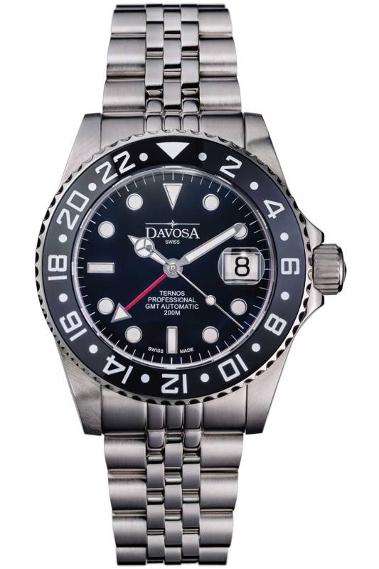 Watchdeal® -  Davosa Diving Ternos Automatic Professional TT GMT "Batman" Uhren online zu günstigen Preisen kaufen