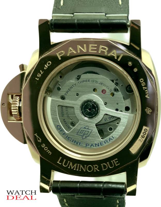 from Watchdeal PAM 01336 Panerai Luminor Due 42mm in Rosegold NEU - Full Set