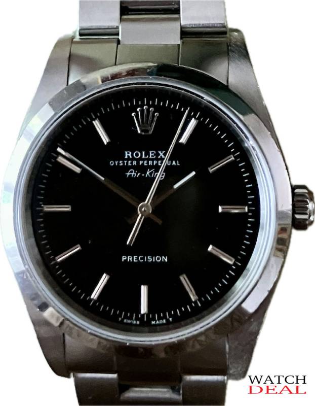 Rolex Airking 14000M FULL SET, LC 100, 2005