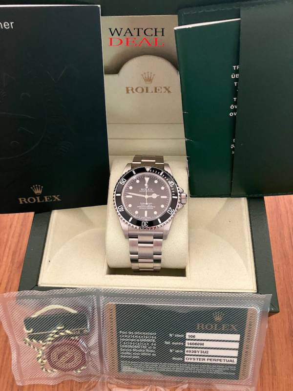 Watchdeal Rolex Submariner 14060M NEU und verklebt aus 2011